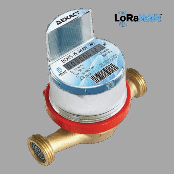 Счетчик воды Декаст ВСКМ-15 iWAN LoRaWAN DN15