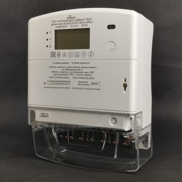 Счетчик Электроэнергии трехфазный ДАЛА СА4У-Э720 R TX IP П RS Д, PLC/G-модуль, 220*3 / 380V (5-7.5А) — изображение 3