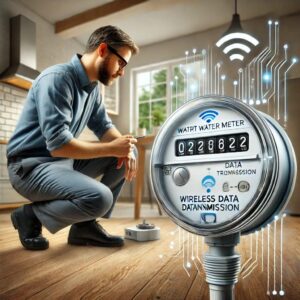 Установка счетчика воды с передачей данных для Юр. лиц