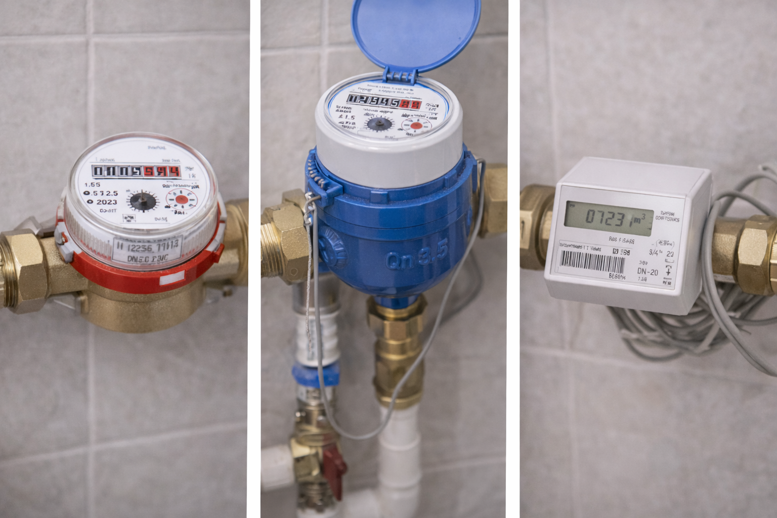 Счётчик воды для квартиры: крыльчатый, турбинный, электронный — что выбрать?