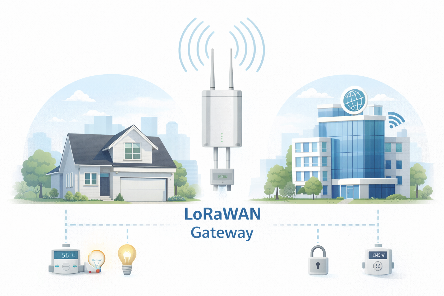 LoRaWAN-шлюз: что это и зачем он вашему дому/бизнесу