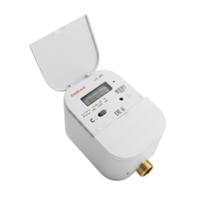 Ультразвуковой счётчик воды NB-IoT с запорным клапаном Goldcard LXC