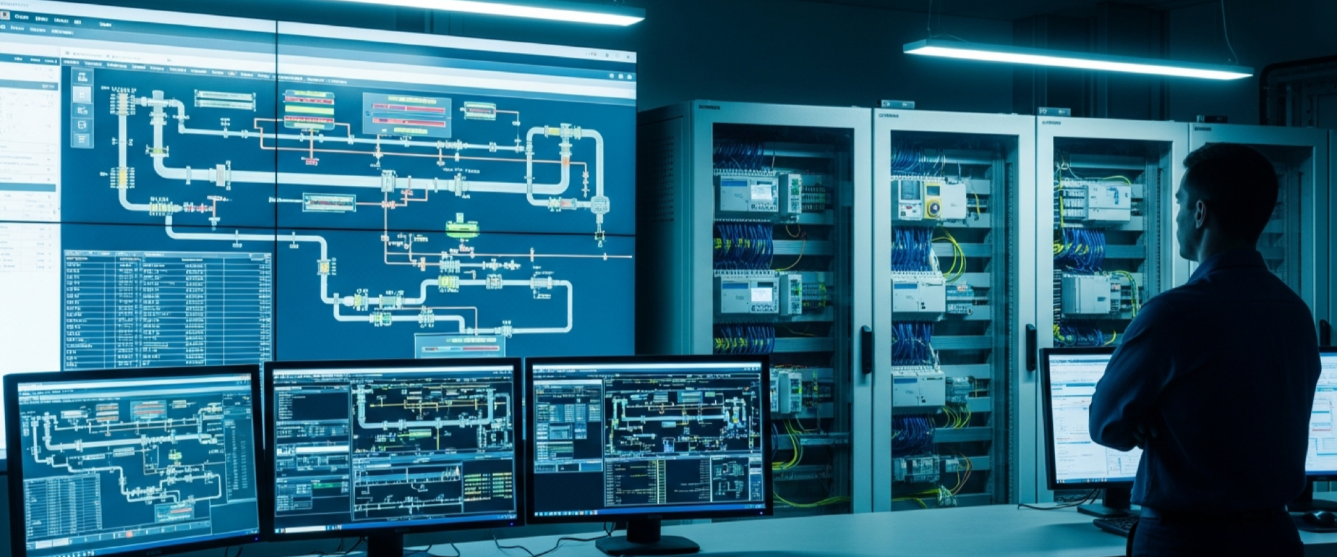 АСУ ТП диспетчерская SCADA
